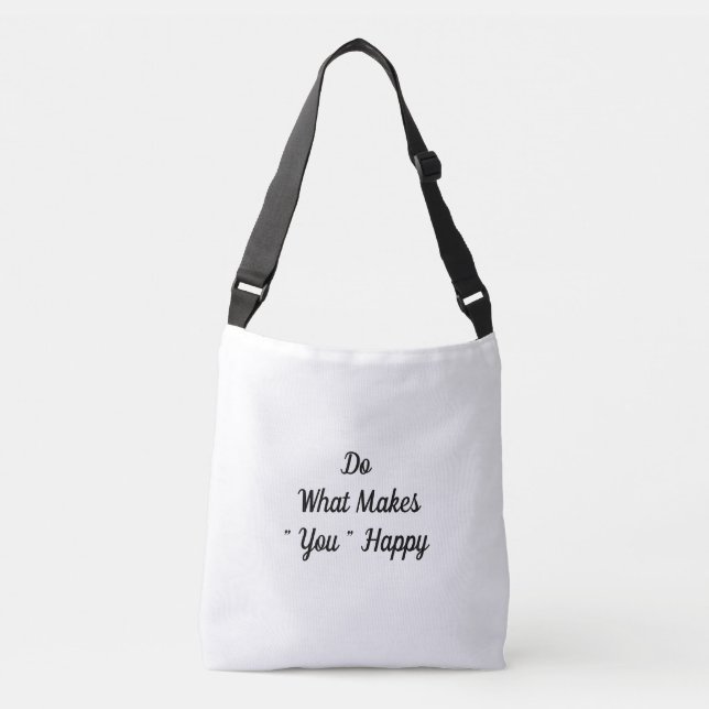 Bolsa Ajustável Sua Sacola de Lembrete Diário (Frente)