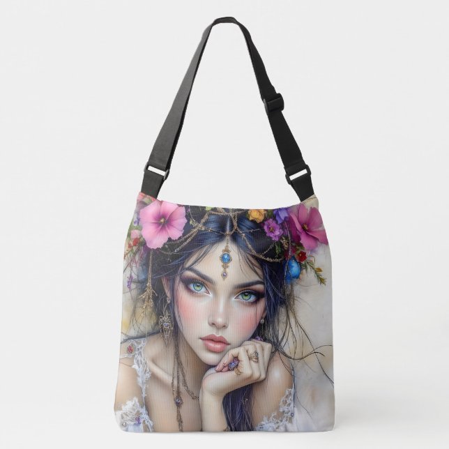 Bolsa Ajustável Suavemente Boêmio (Frente)