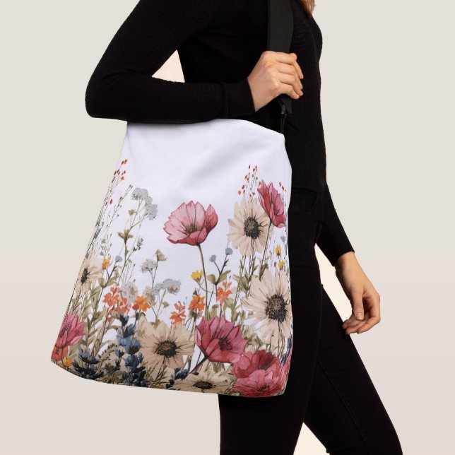 Bolsa Ajustável Sublimação Floral (Close Up)