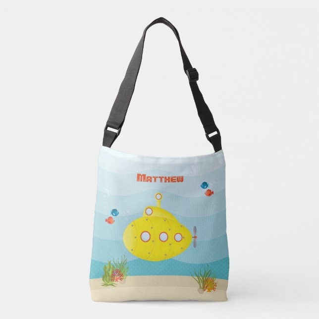 Bolsa Ajustável Submarino Amarelo Profundo (Frente)
