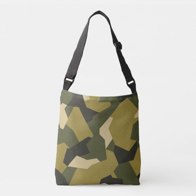 Bolsa Ajustável Sueco Camo Advanced Green (Frente)