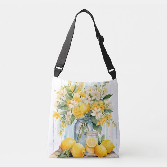 Bolsa Ajustável Summer Lemon Blossom Jar (Frente)