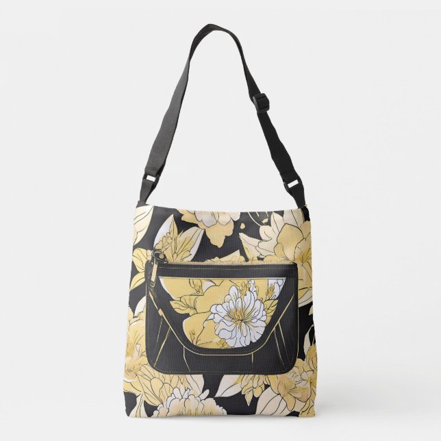 Bolsa Ajustável Sunny Floral Touch Purse Arte AI (Verso)