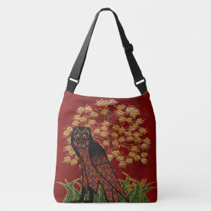 Bolsa Ajustável Tapeçaria da coruja