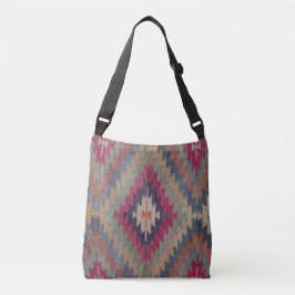 Bolsa Ajustável Tapete Antigo Kilim Carpete Turco