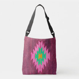 Bolsa Ajustável Tapete Kilim Azteca Turco Único