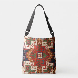 Bolsa Ajustável Tapete Kilim de Antiga Alfombra Oriental