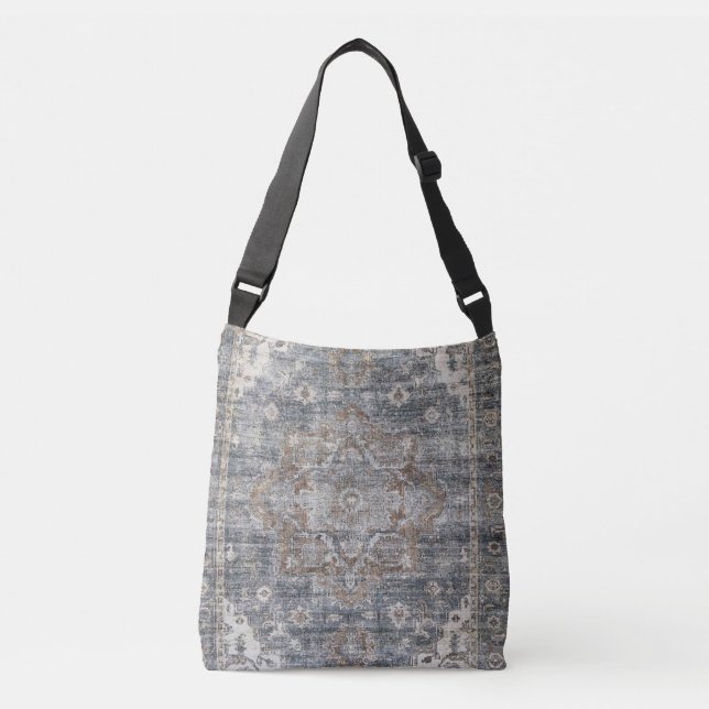 Bolsa Ajustável Tapete persa turco oriental (Frente)