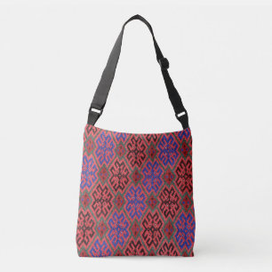 Bolsa Ajustável Tapete Turco Boho Kilim