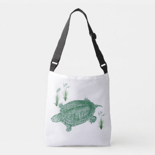 Bolsa Ajustável Tartaruga do Mar Verde