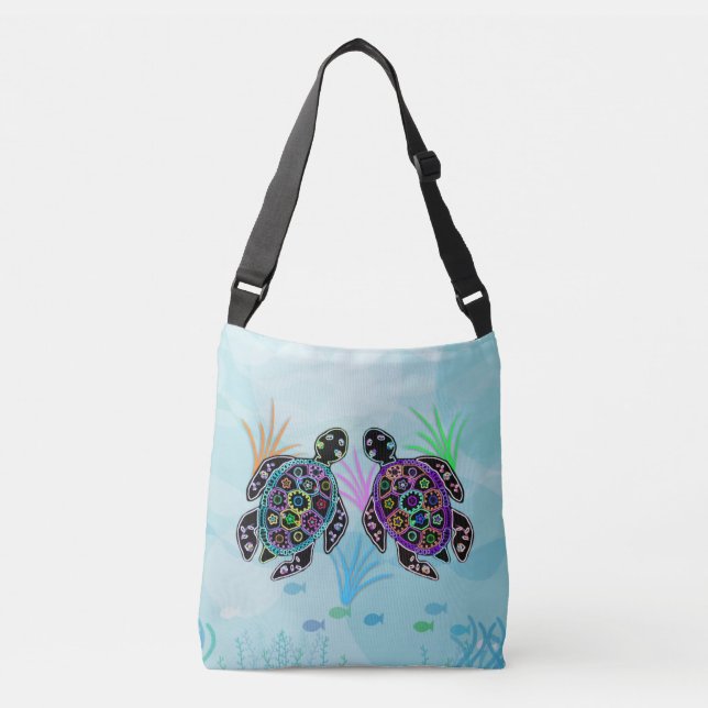 Bolsa Ajustável Tartarugas de mar (Frente)