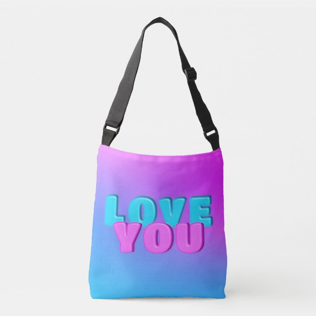 Bolsa Ajustável te amo (Frente)