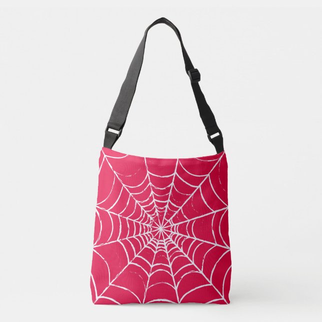 Bolsa Ajustável Teia Rosa (Frente)