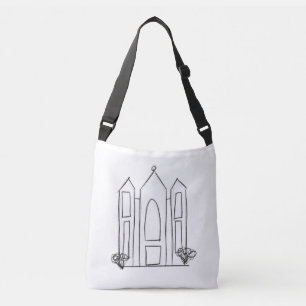 Bolsa Ajustável Templo Mórmon de Salt Lake City simples moderno