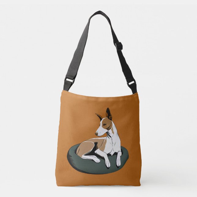 Bolsa Ajustável Tendência de Arte Moderna Simples para Cães (Frente)
