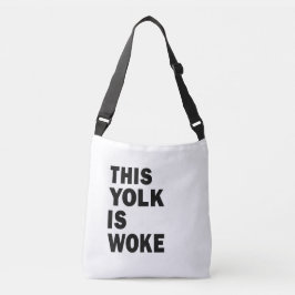 Bolsa Ajustável Tendência Engraçado Humor de Ovo Dizendo Design