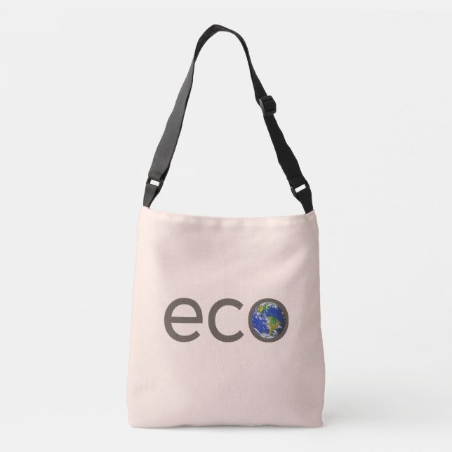 Bolsa Ajustável Terra Eco Editável em Marfim (Verso)