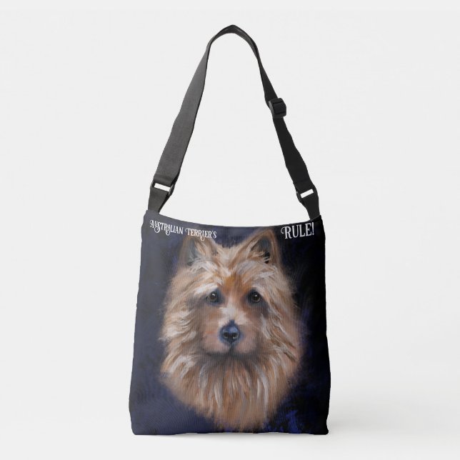 Bolsa Ajustável Terrier australiano (Frente)