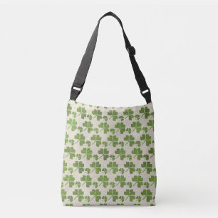 Bolsa Ajustável Teste padrão irlandês do trevo do trevo