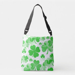 Bolsa Ajustável Teste padrão sem emenda do tatuagem dos trevos +