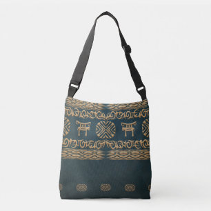 Bolsa Ajustável teste padrão tribal africano étnico