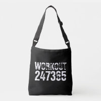 Texto vestido e arranhado Workout 247365 branco