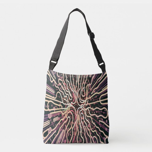 Bolsa Ajustável Textura riscada (Frente)