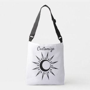 Bolsa Ajustável Thunder_Cove da Lua do Crescente Sol Brilhante