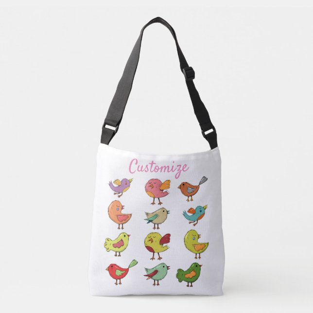 Bolsa Ajustável Thunder_Cove, Songbird Sweet Multicolor (Frente)