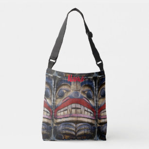 Bolsa Ajustável Thunder_Cove Totem de Rosto Polar