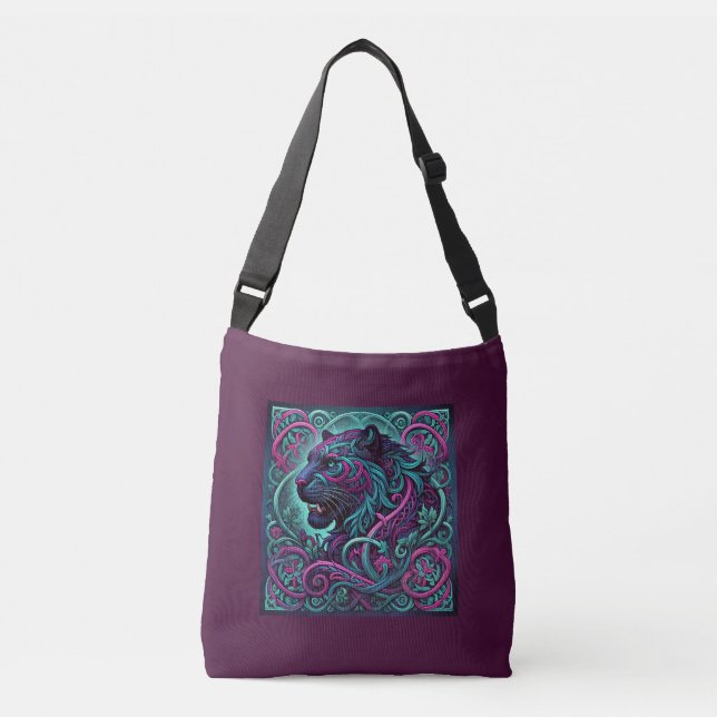 Bolsa Ajustável Tigre Celta Colorido (Frente)