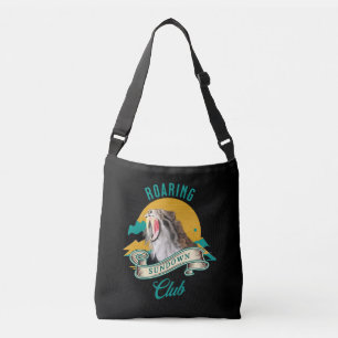 Bolsa Ajustável Tigre Dente de Sabre Rugindo Clube Sundown