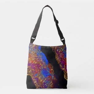 Bolsa Ajustável Tinta de Álcool com Brilho