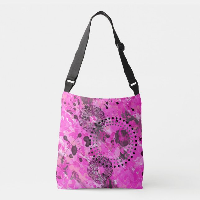 Bolsa Ajustável Tinta Rosa (Frente)