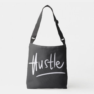 Bolsa Ajustável Tipografia de Hustle White