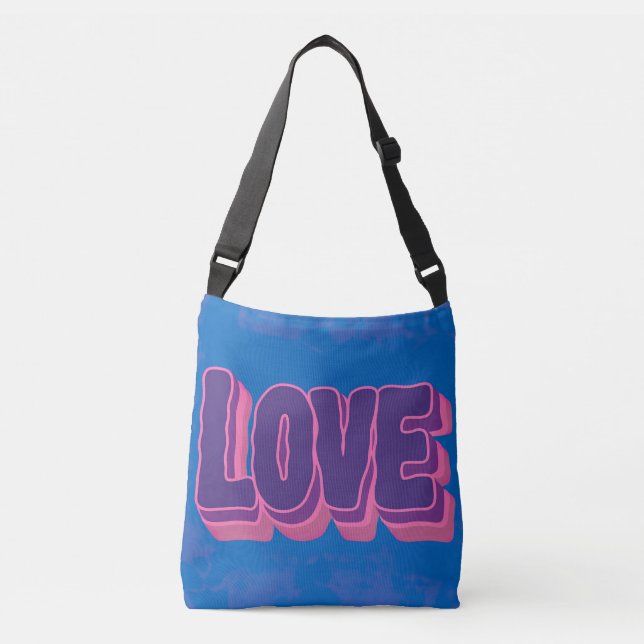 Bolsa Ajustável Tipografia do Amor Negrito (Frente)