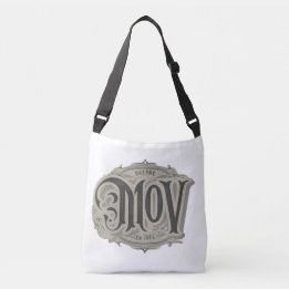 Bolsa Ajustável Tipografia Mov: Na moda Bag Designs