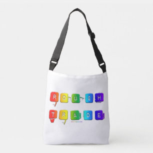 Bolsa Ajustável Tipografia pop queer de comércio áspero do Slipper