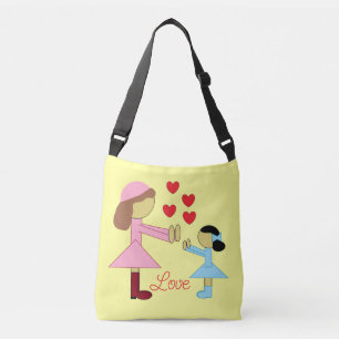 Bolsa Ajustável Todas as Crianças Precisam De Amor: Amarelo