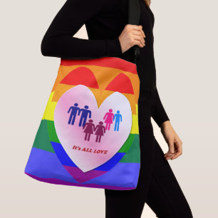 Bolsa Ajustável Todos os Casais do Orgulho do Amor