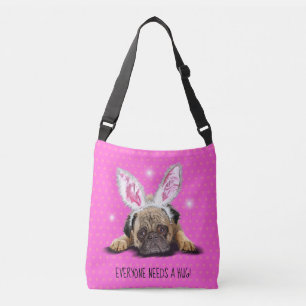 Bolsa Ajustável Todos precisam de um abraço. Saco de toalha de cor