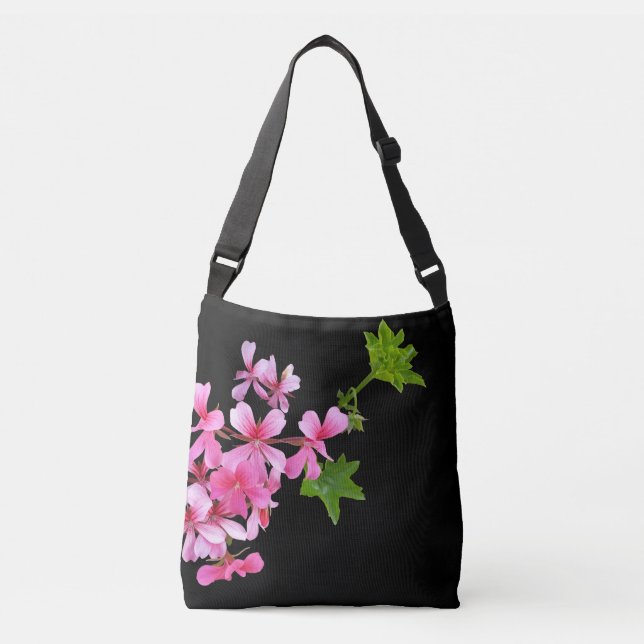 Bolsa Ajustável tons cor-de-rosa a preto (Frente)
