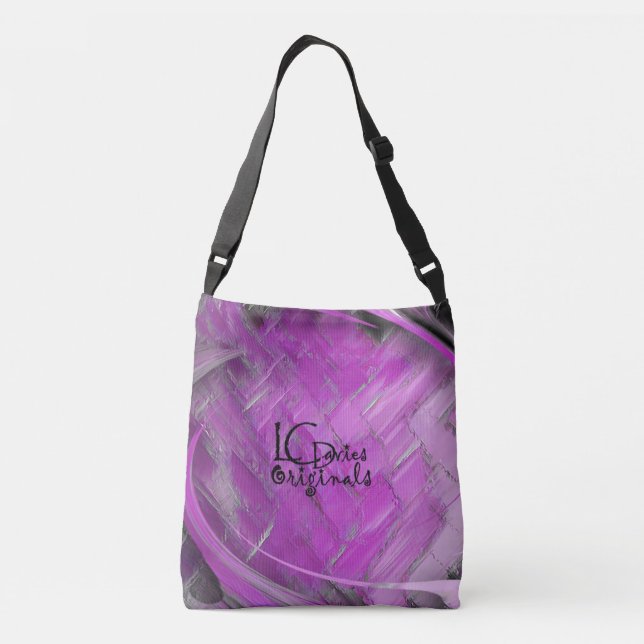 Bolsa Ajustável Toque de Corpo Cruzado do Designer (Verso)