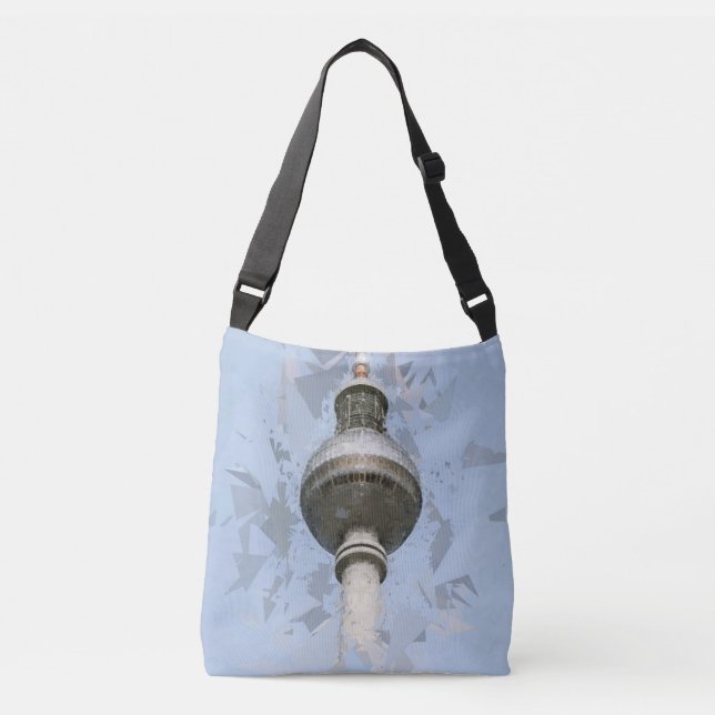 Bolsa Ajustável Torre de TV Fernsehturm Berlim, Alemanha (Frente)