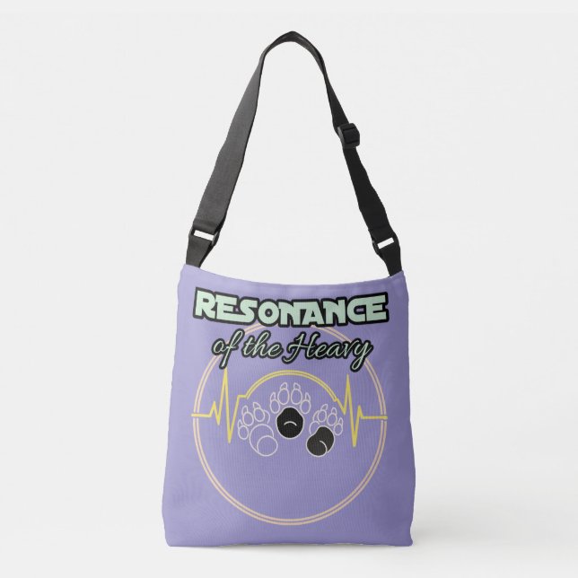Bolsa Ajustável Tote/Trouxa de ombros com Impressão Total (Frente)