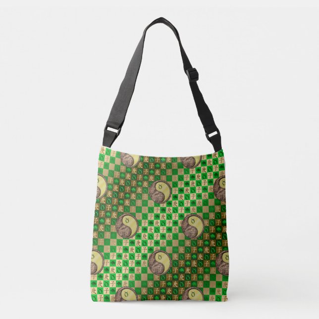 Bolsa Ajustável Touro & Rato de Metal (Frente)