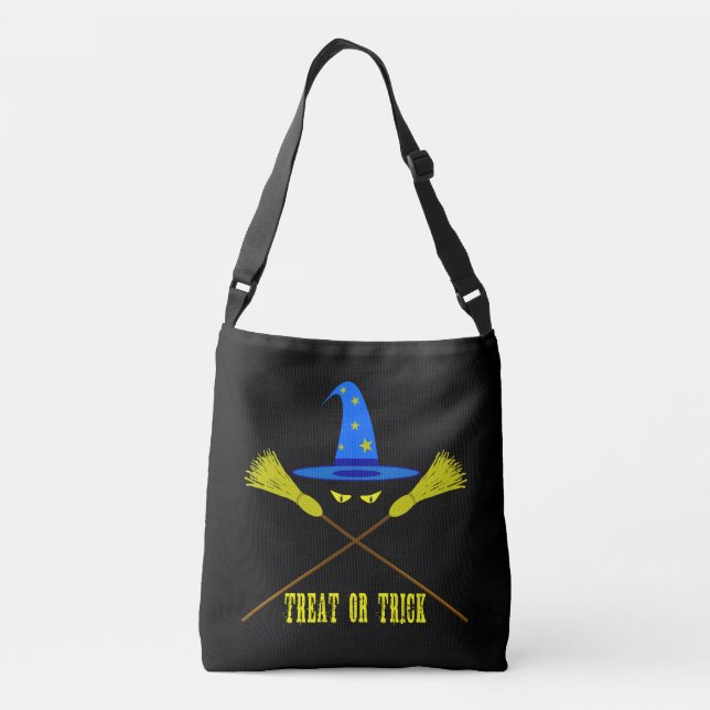 Bolsa Ajustável Tratamento De Halloween Ou Preto De Truque (Verso)