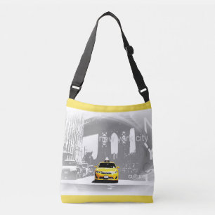 Bolsa Ajustável Trendy Ny Nova Iorque Brooklyn Yellow Taxi Nyc