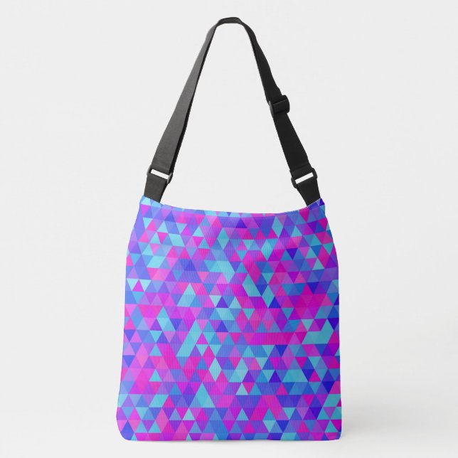 Bolsa Ajustável Triângulos Coloridos (Frente)