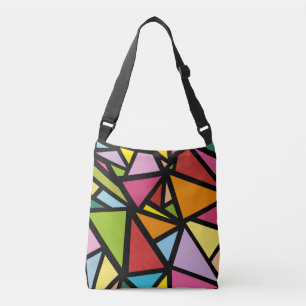 Bolsa Ajustável Triângulos coloridos padrão 3